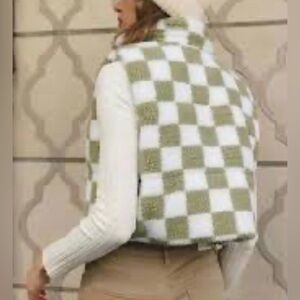 Boutique Sherpa Vest, SMALL VEUC